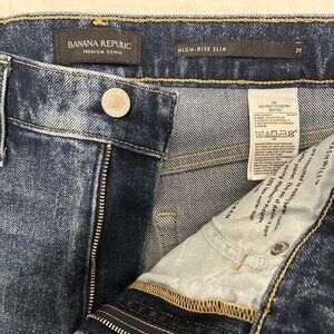 Banana Republic High Rise Slim